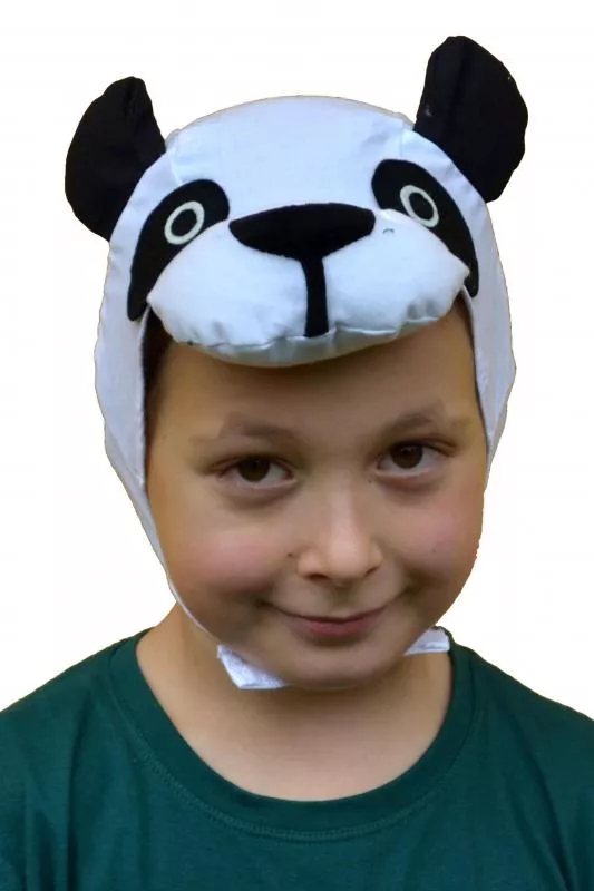 Căciulă de carnaval - Ursuleț panda