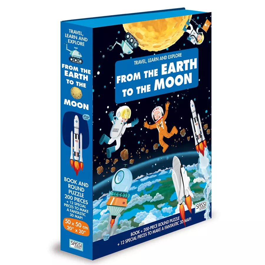 Călătorește, învață și explorează - De la Pământ la Lună