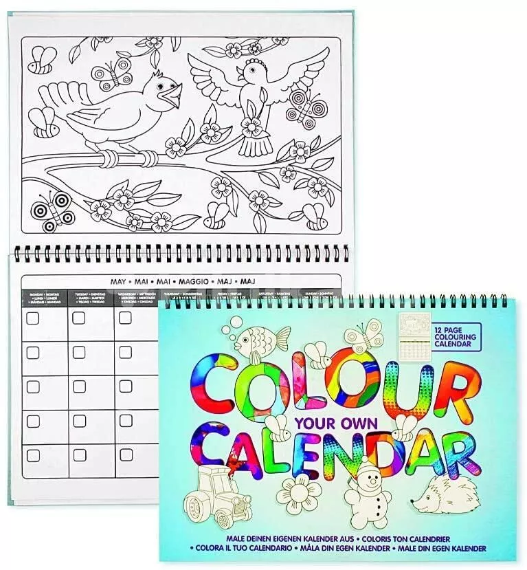 Colorează-ți propriul calendar