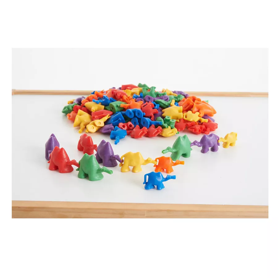 Set de 96 de cămile colorate pentru activități matematice
