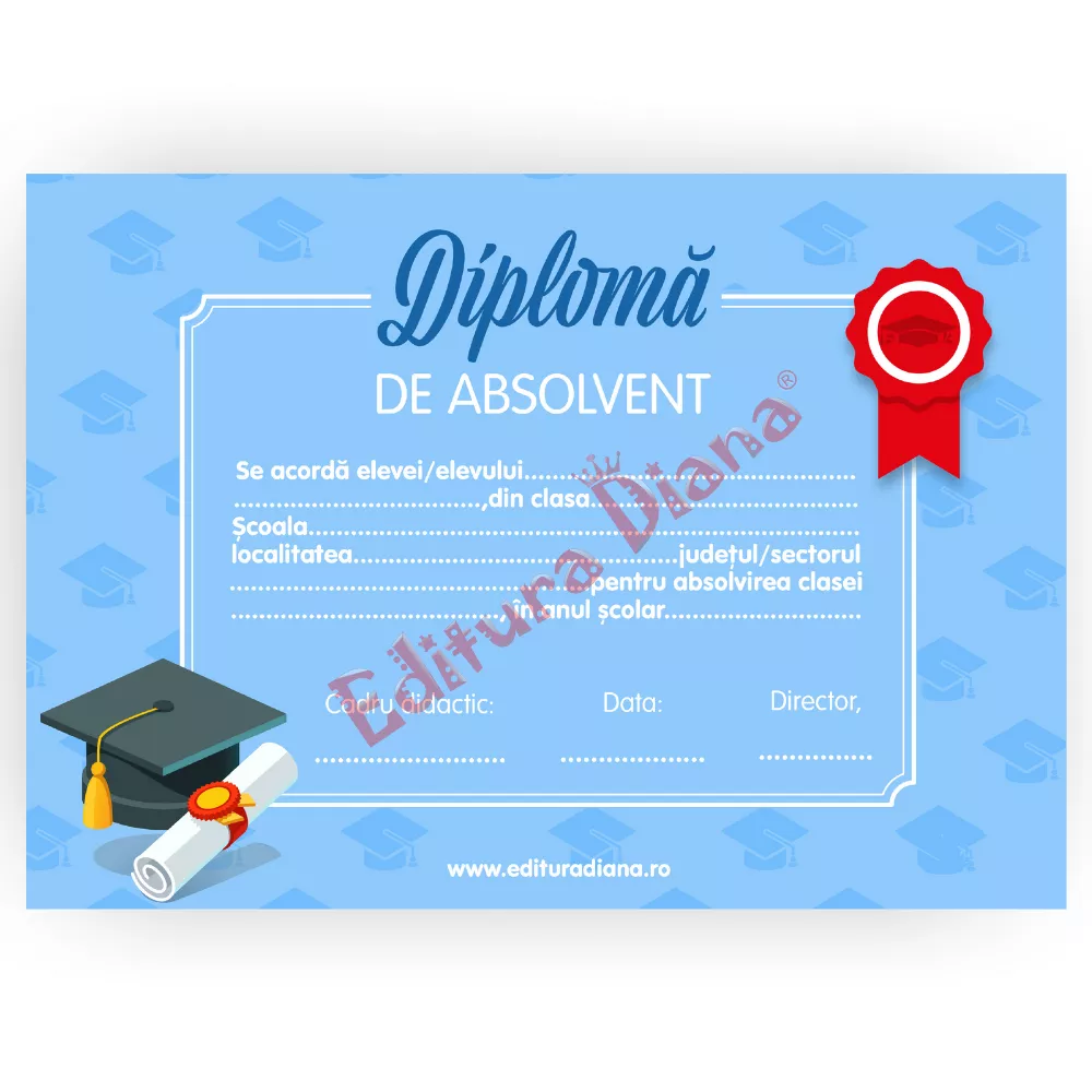 Diplomă de Absolvent A4