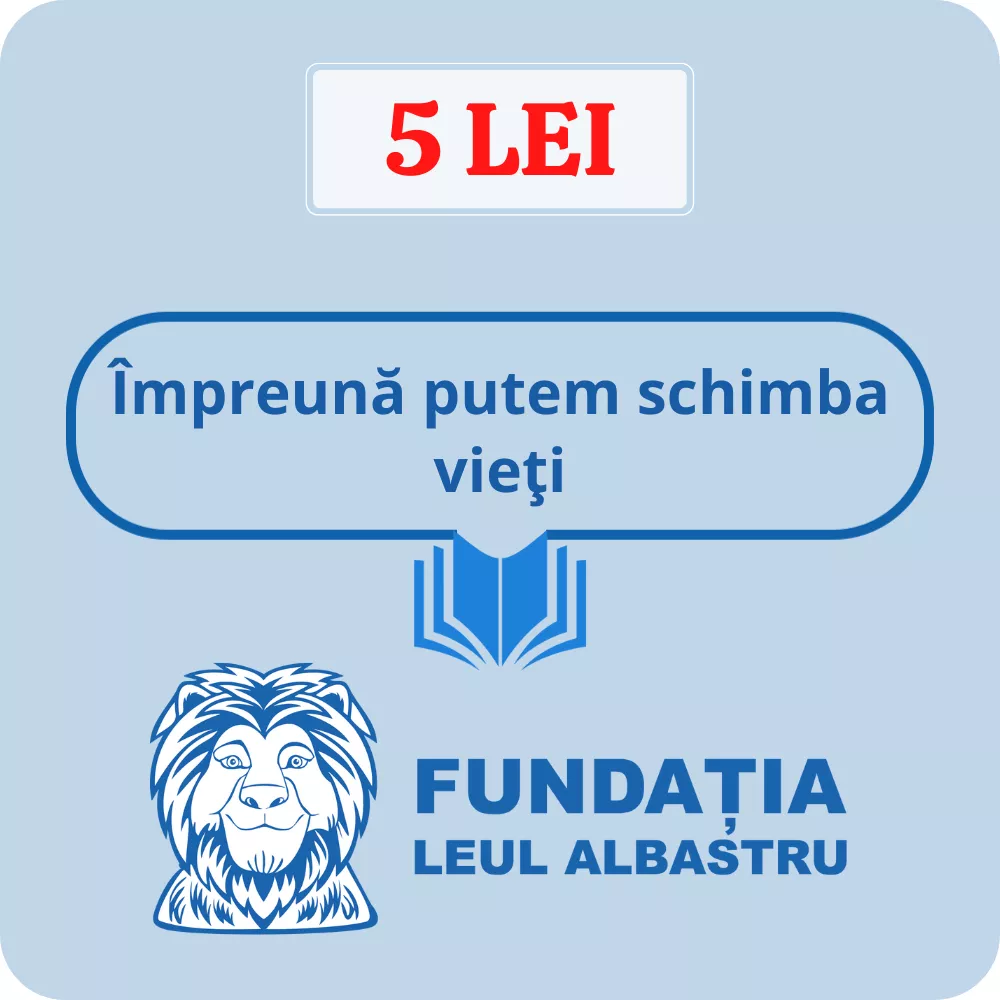 Donează 5 lei pentru Fundația Leul Albastru