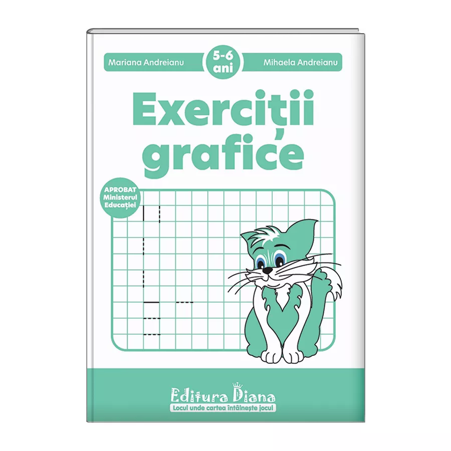 Exerciții grafice, 5-6 ani (B5)