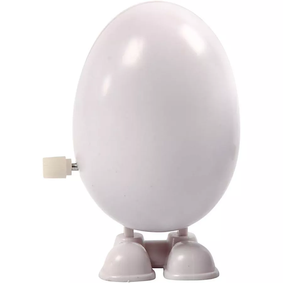 Figurină mecanică  în formă de ou