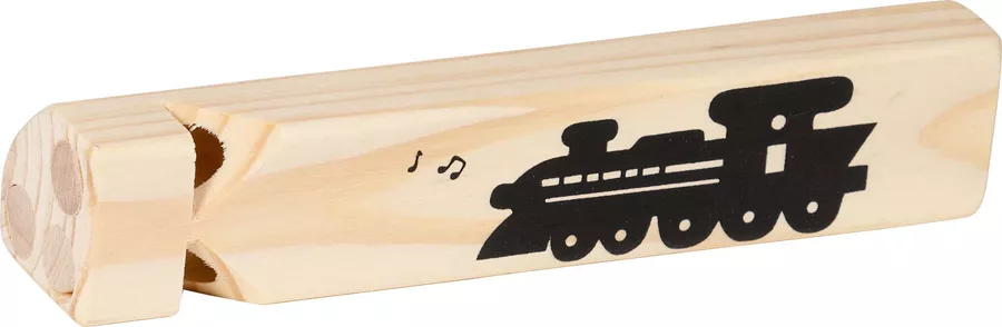 Fluier din lemn cu 3 tonuri - Șuier de tren
