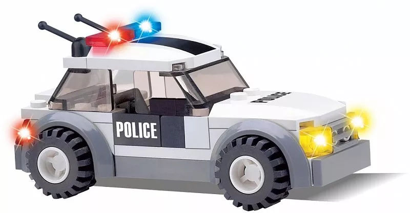 Joc de construcție - Poliție - Mașină cu radar