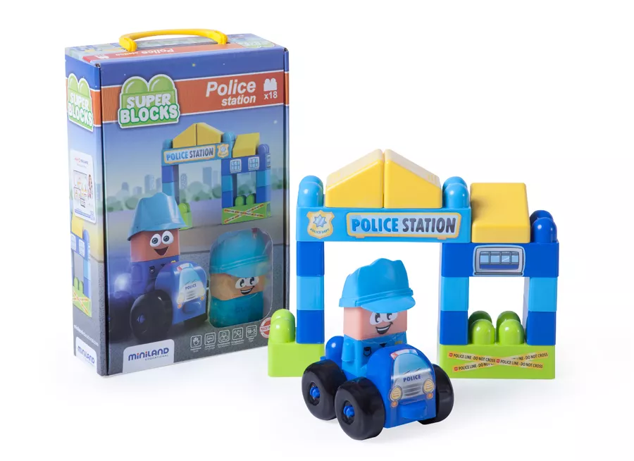 Joc de construcție – Secție de poliție