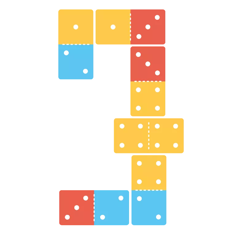 Joc de domino 2 în 1 - Personalizează și joacă-te