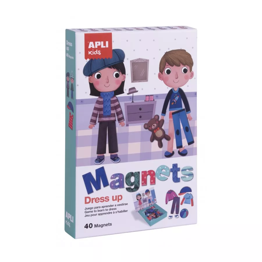Joc magnetic - Învăț să mă îmbrac