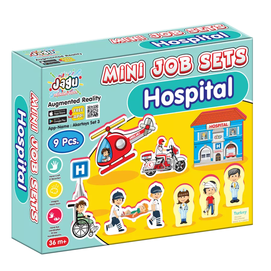  Joc 9 mini figurine - La spital 