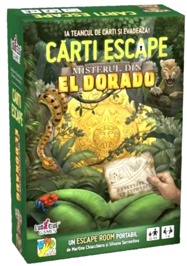 Joc de cărți Escape - Misterul din El Dorado