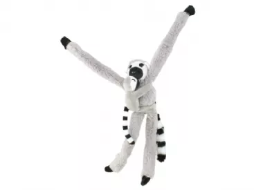 Jucărie din pluș agățătoare - Lemur cu pui