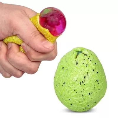 Jucărie antistres - Ou cu dinozaur în balon