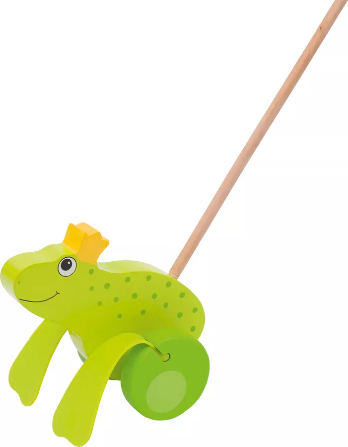 Jucărie de împins - Regele broască
