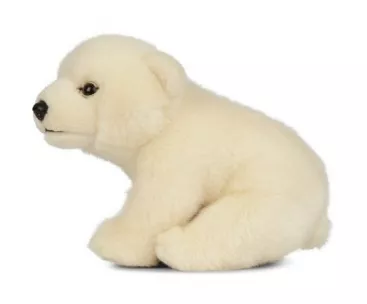 Jucărie de pluș - Ursuleț polar (în șezut)