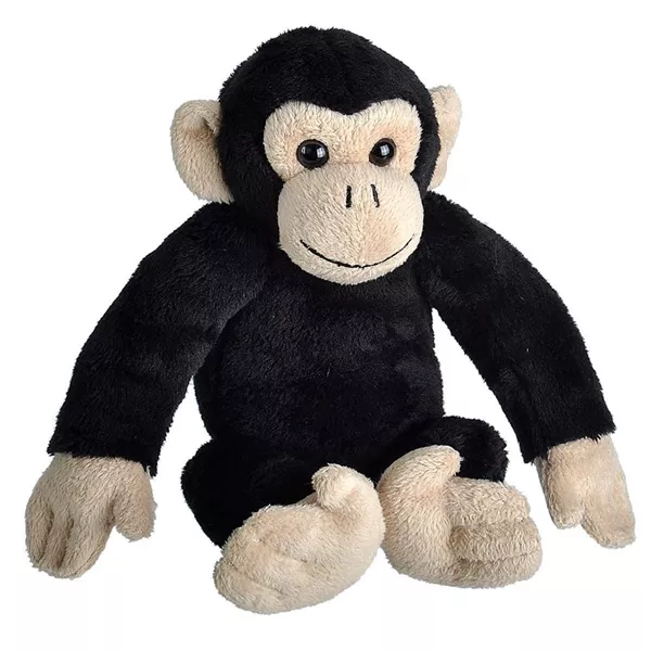 Jucărie din pluș cu sunet real - Cimpanzeu, 20 cm