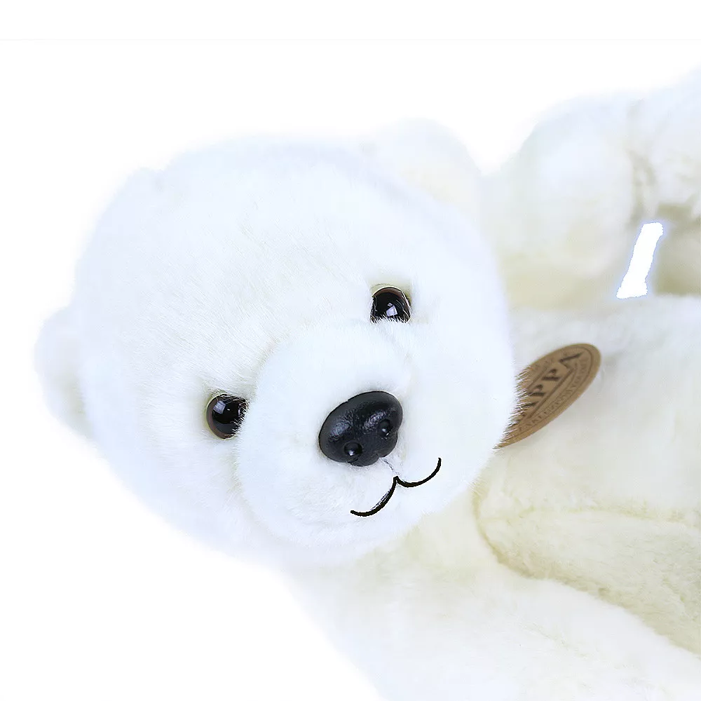 Jucărie din pluș - Ursuleț alb, 25 cm