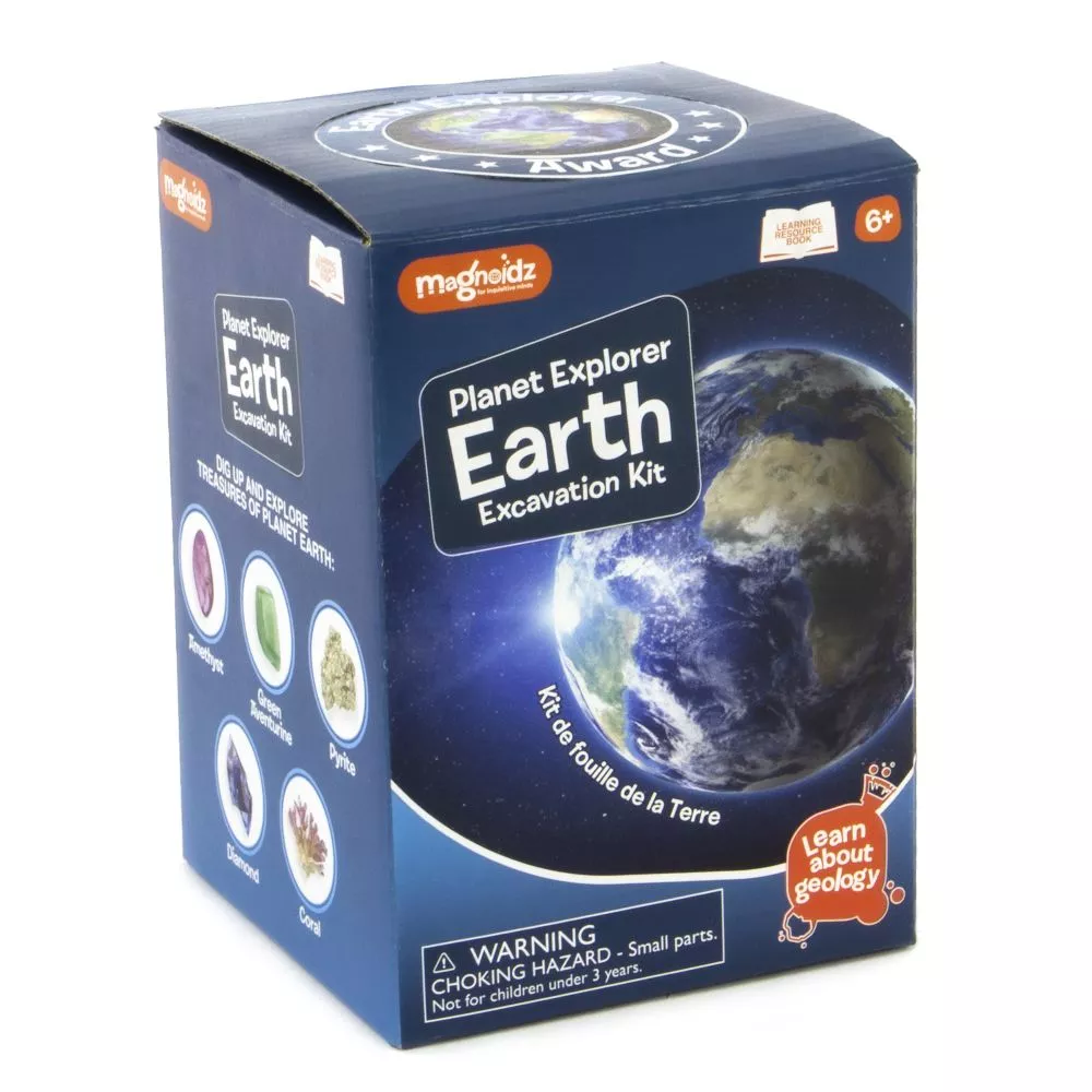 Kit de explorator - Sapă și descoperă Planeta Pământ