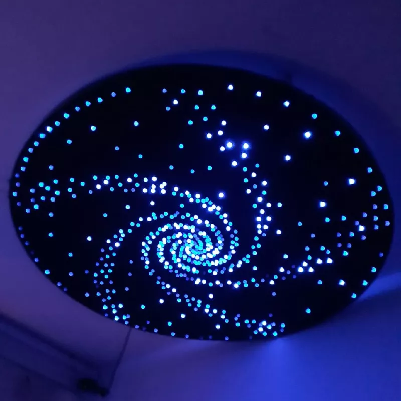 Kit de fibră optică pentru tavan (cu sursă de lumină)  - Galaxie