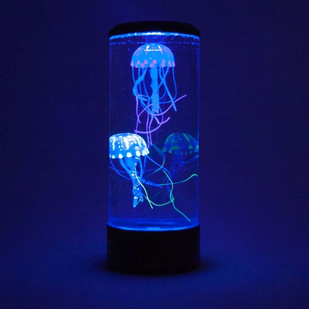 Lampă acvariu cu meduze (Negru) - Produs ARS - nu se alimenteaza 