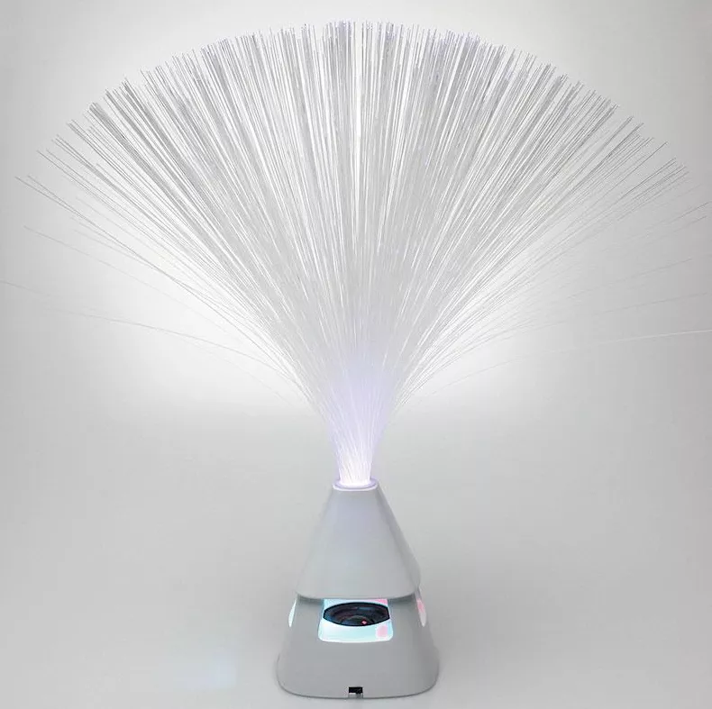 Lampă decorativă din fibră optică, 35 cm (Bluetooth, Speaker, USB)