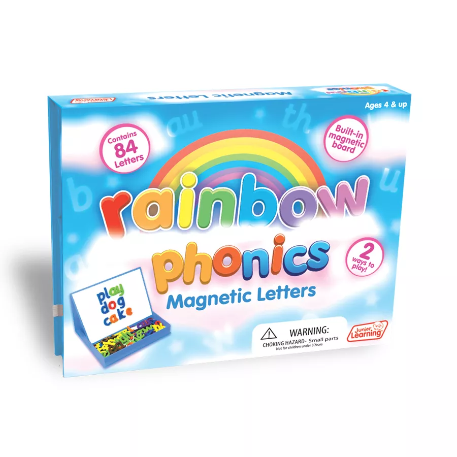 Set de 84 de litere magnetice colorate din spumă 