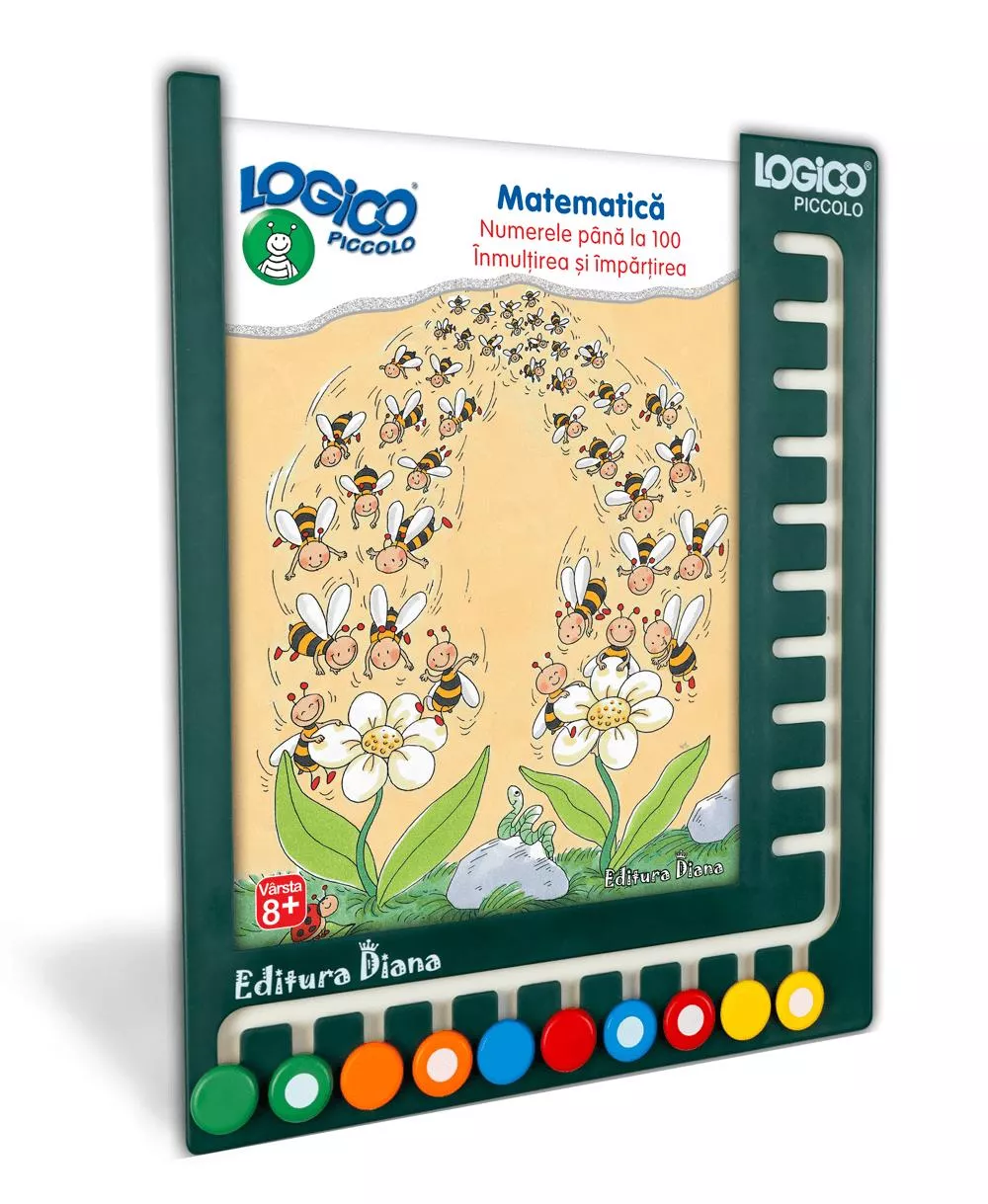 LOGICO PICCOLO - SET CU RAMĂ - Matematică (8+) - Numerele până la 100
