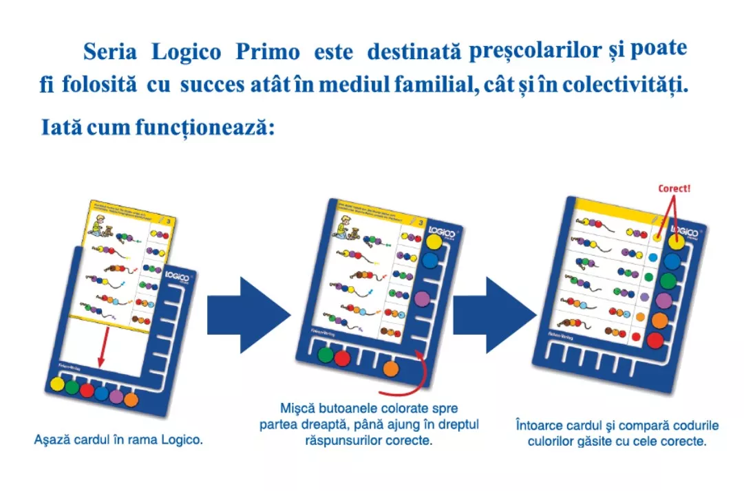 LOGICO PRIMO -  Competențe de comunicare în limba română (5+)