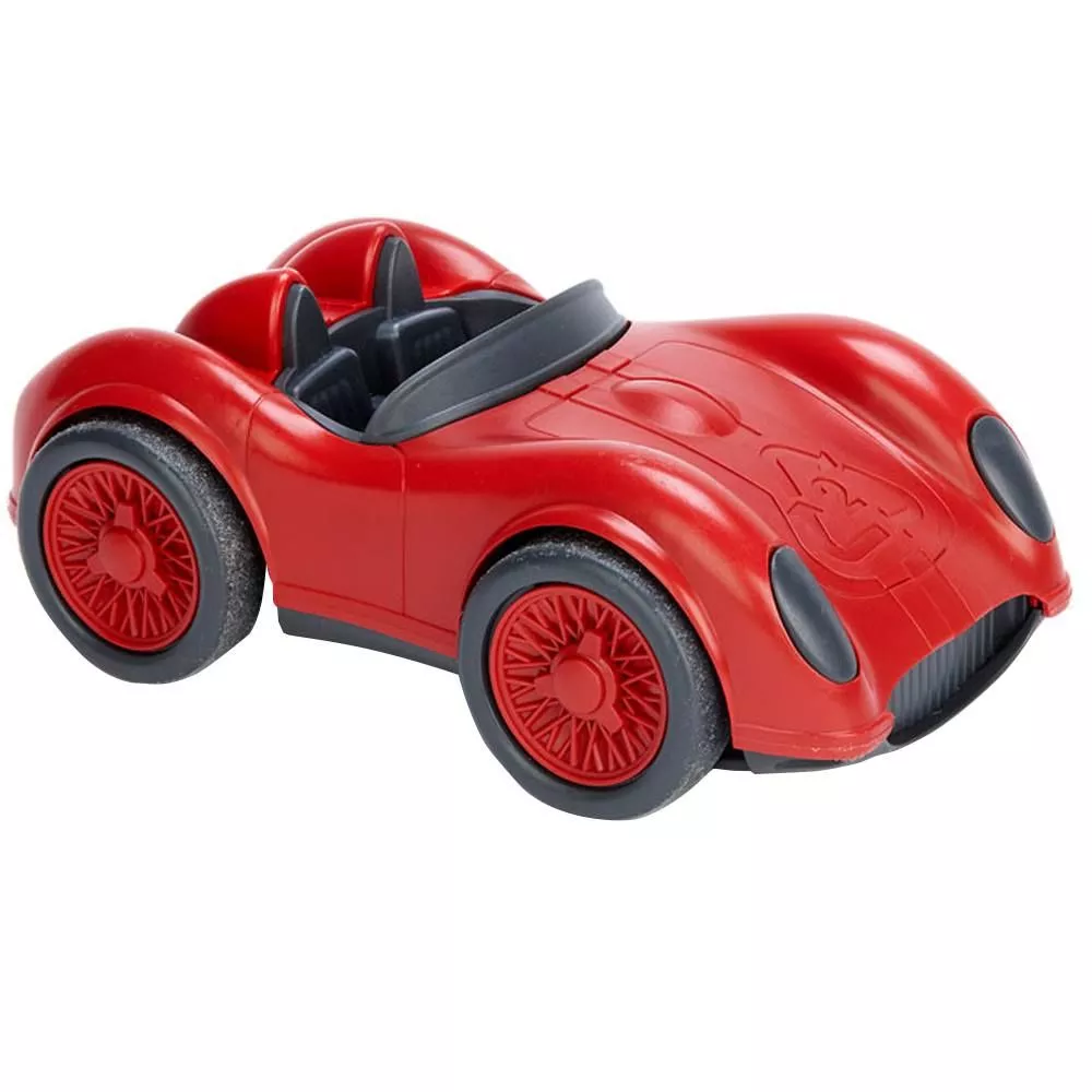 Mașină de curse din plastic reciclat  - Roșu