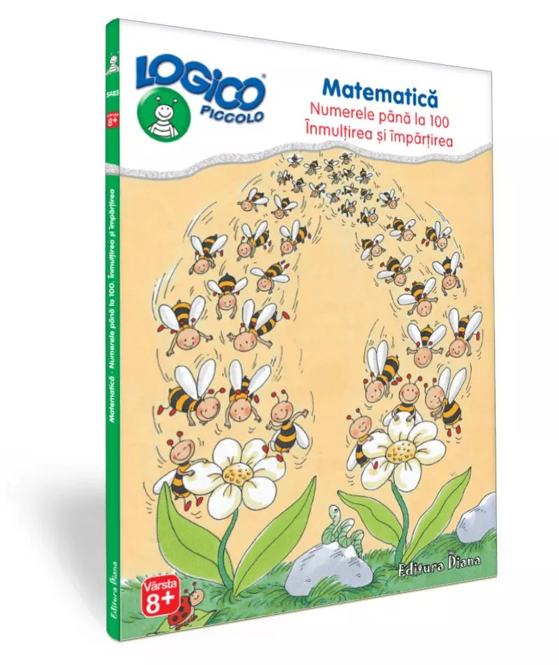 LOGICO PICCOLO - Matematică (8+) - Numerele până la 100. Înmulțirea și împărțirea