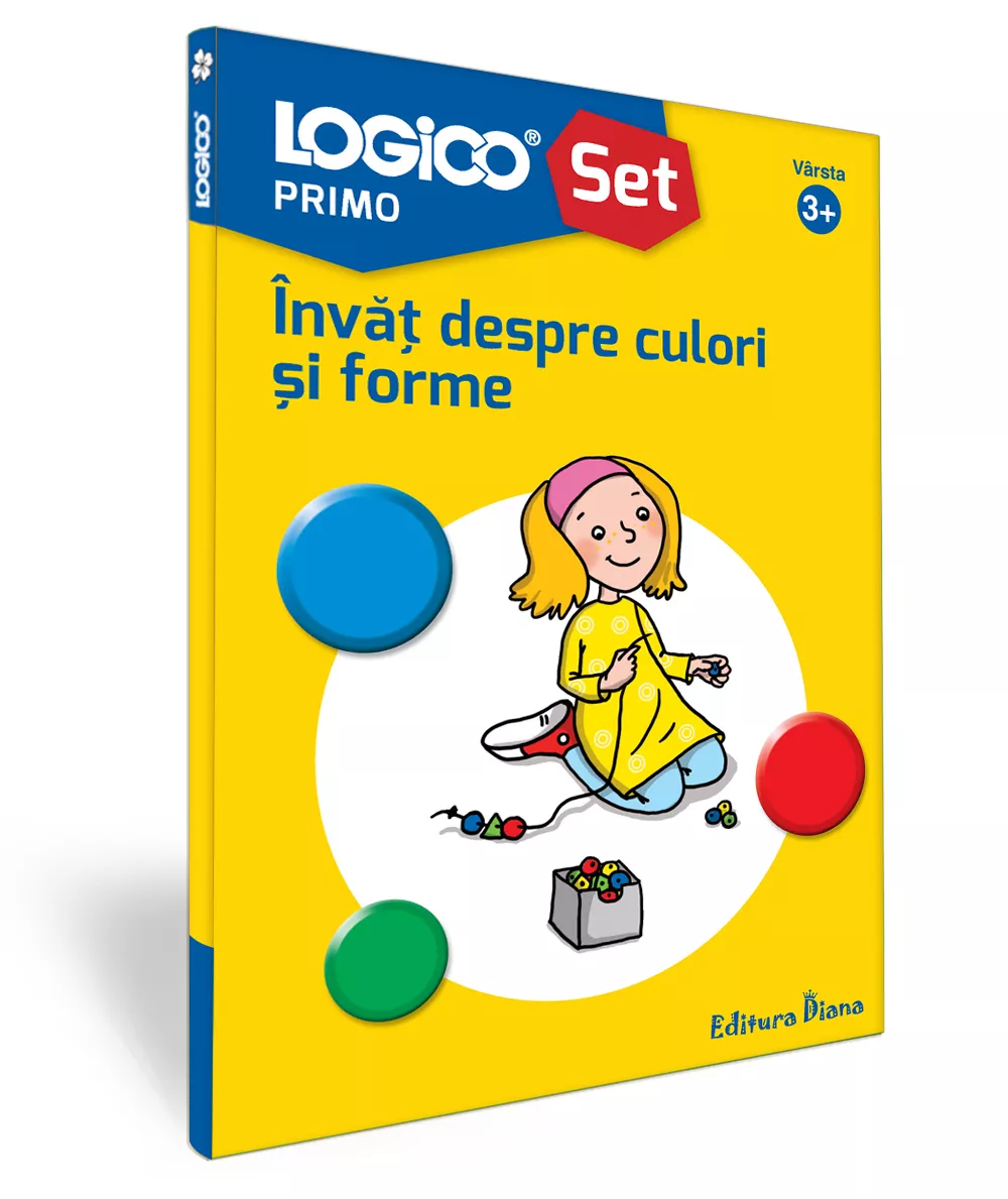 LOGICO PRIMO - Învăț despre culori și forme (3+)