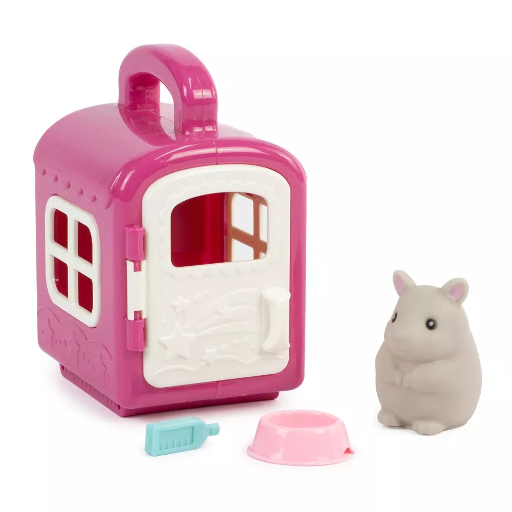Mini Pet - Hamster cu accesorii și cușcă
