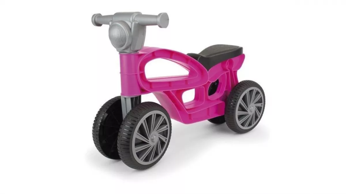 Mini bicicletă fără pedale, cu 4 roți - Violet