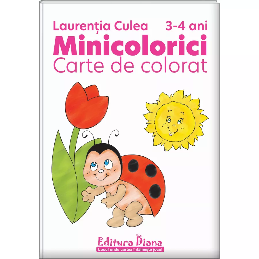 Minicolorici  - Carte de colorat 3-4 ani