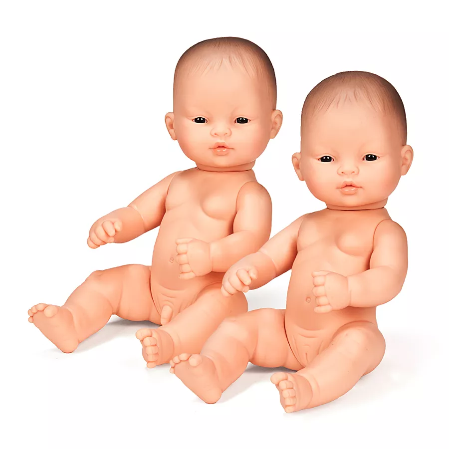 Păpușă bebeluș asiatic - băiat 32 cm