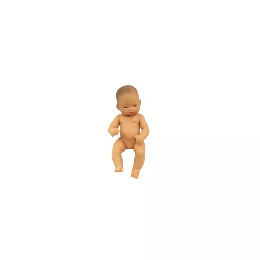 Păpușă bebeluș asiatic - fată 32 cm