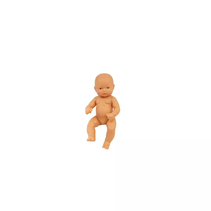 Păpușă bebeluș european - fată 32 cm