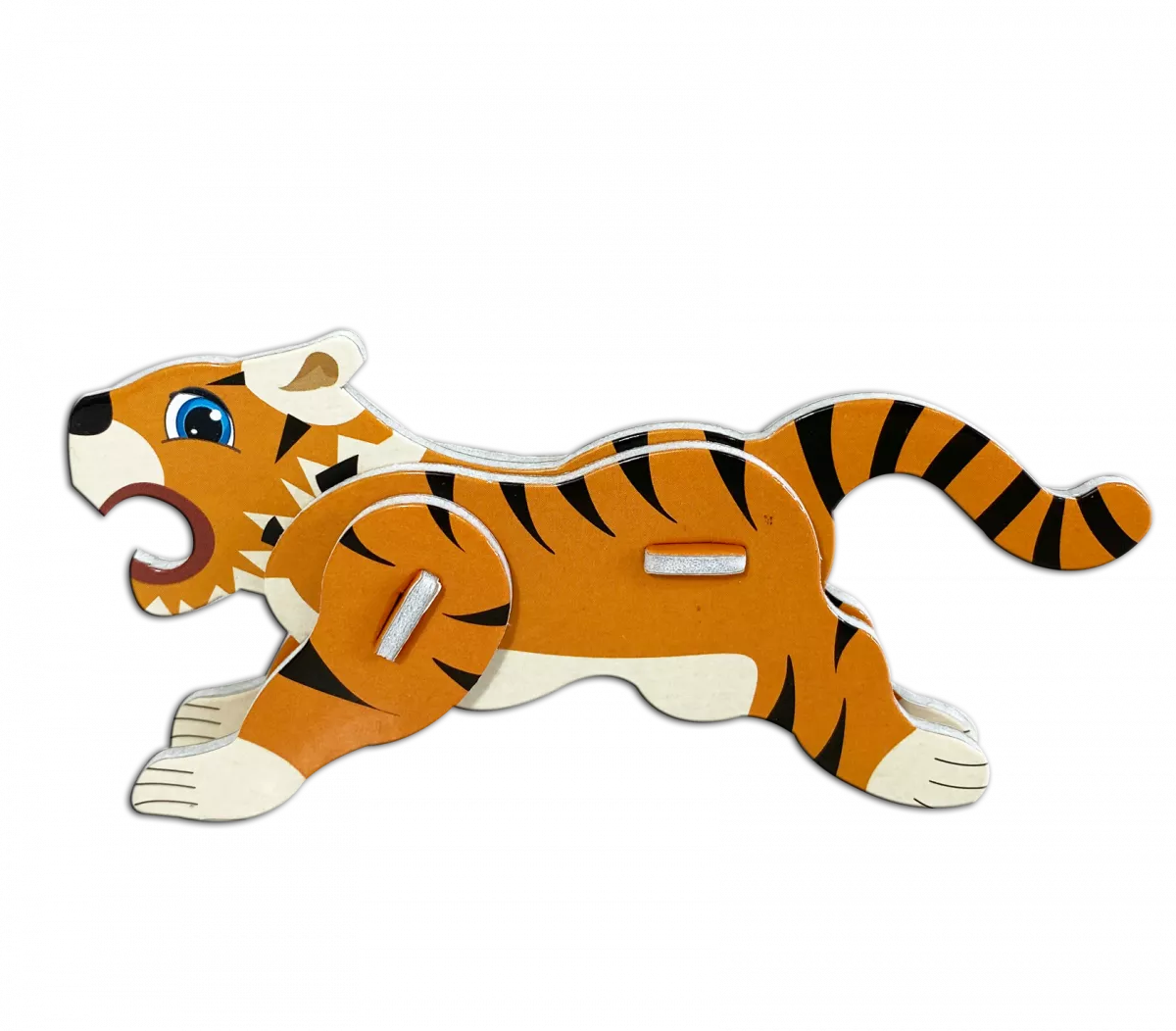 Puzzle 3D cu 7 piese - Tigru