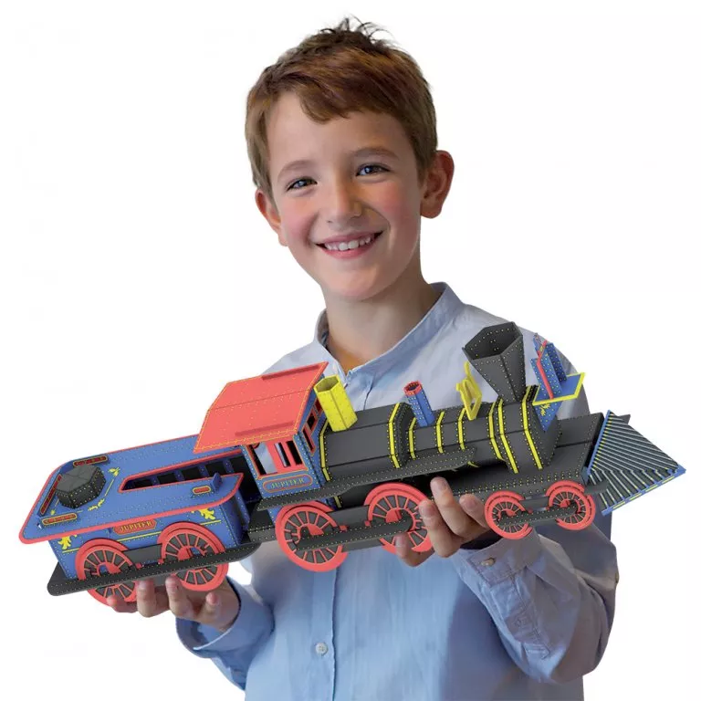 Puzzle 3D - Locomotivă
