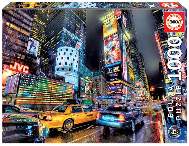 Puzzle cu 1000 de piese - Times Square, New York