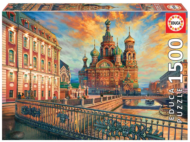 Puzzle cu 1500 de piese - Sankt Petersburg