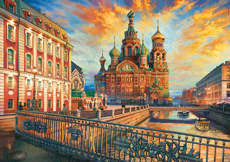 Puzzle cu 1500 de piese - Sankt Petersburg