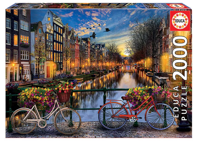Puzzle cu 2000 de piese - Amsterdam