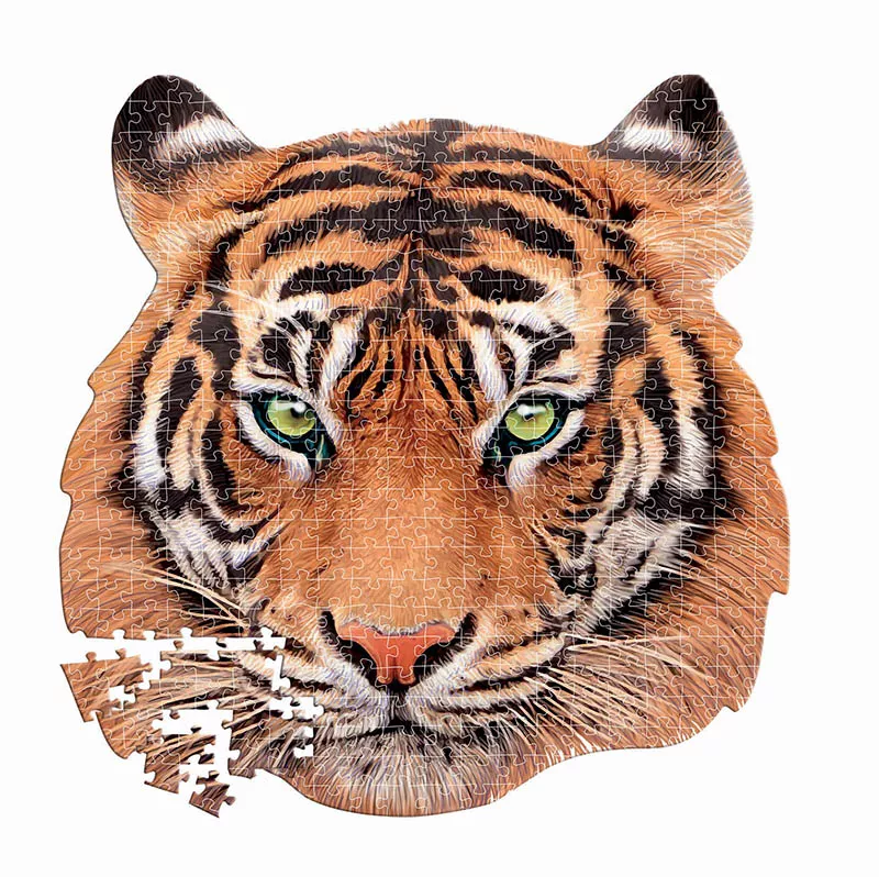 Puzzle cu 375 de piese - Cap de tigru