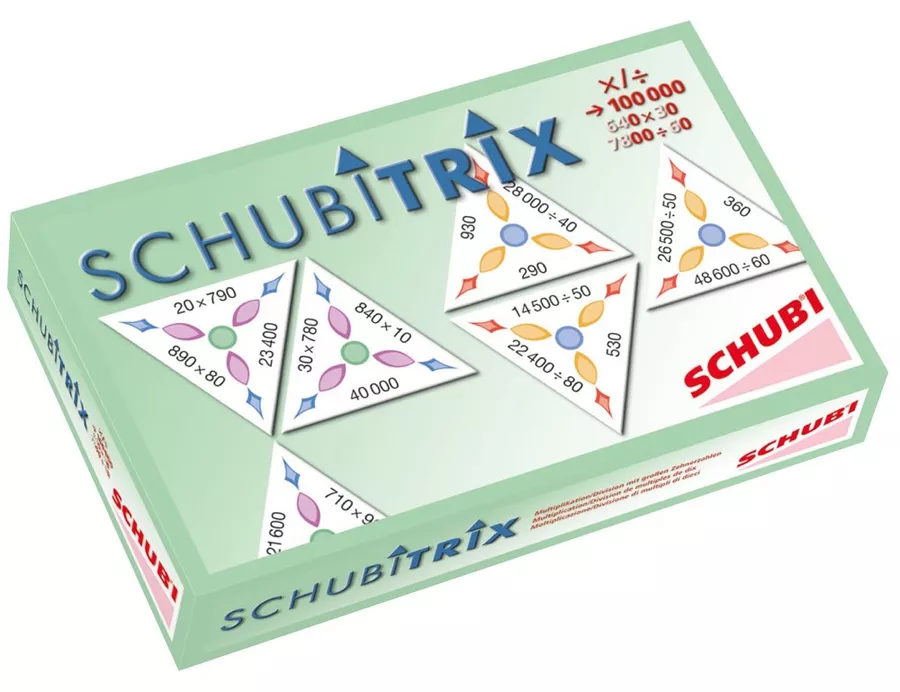 Schubitrix - Înmulțirea și împărțirea cu multiplii lui 10