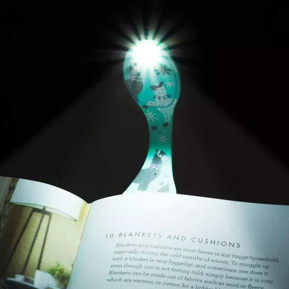 Semn de carte flexibil cu lumină - Lama