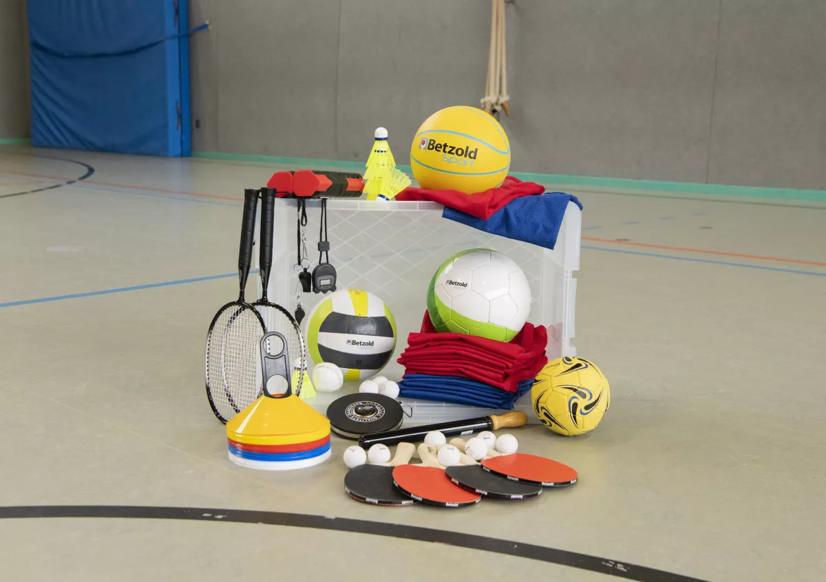 Set de 42 de accesorii pentru activități sportive cu mingi