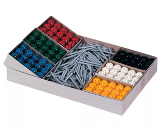 Set de construcție cu 420 de piese colorate din plastic - Forme geometrice