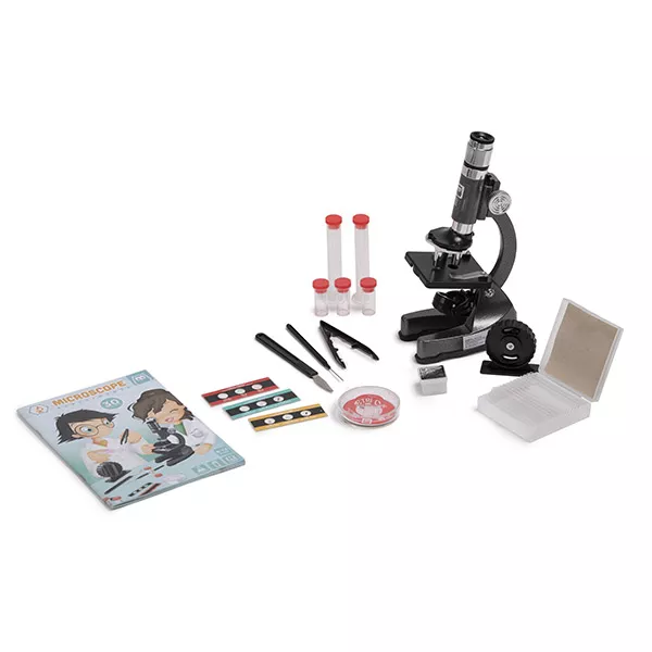 Set educativ - Microscop, 30 de experimente științifice