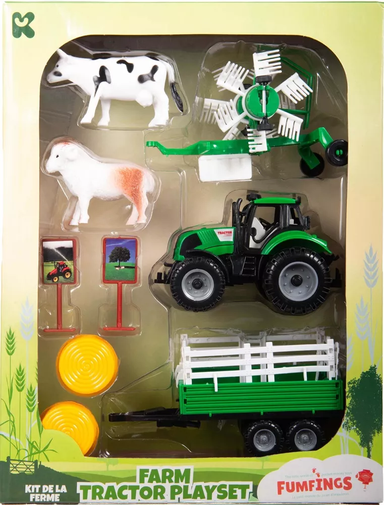 Set figurine colorate din plastic - Viața la fermă